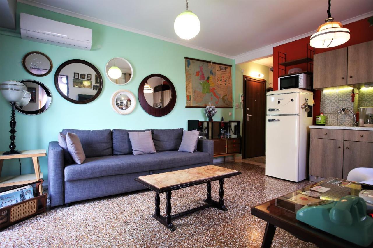 Vintage Apartment Athen Exterior foto