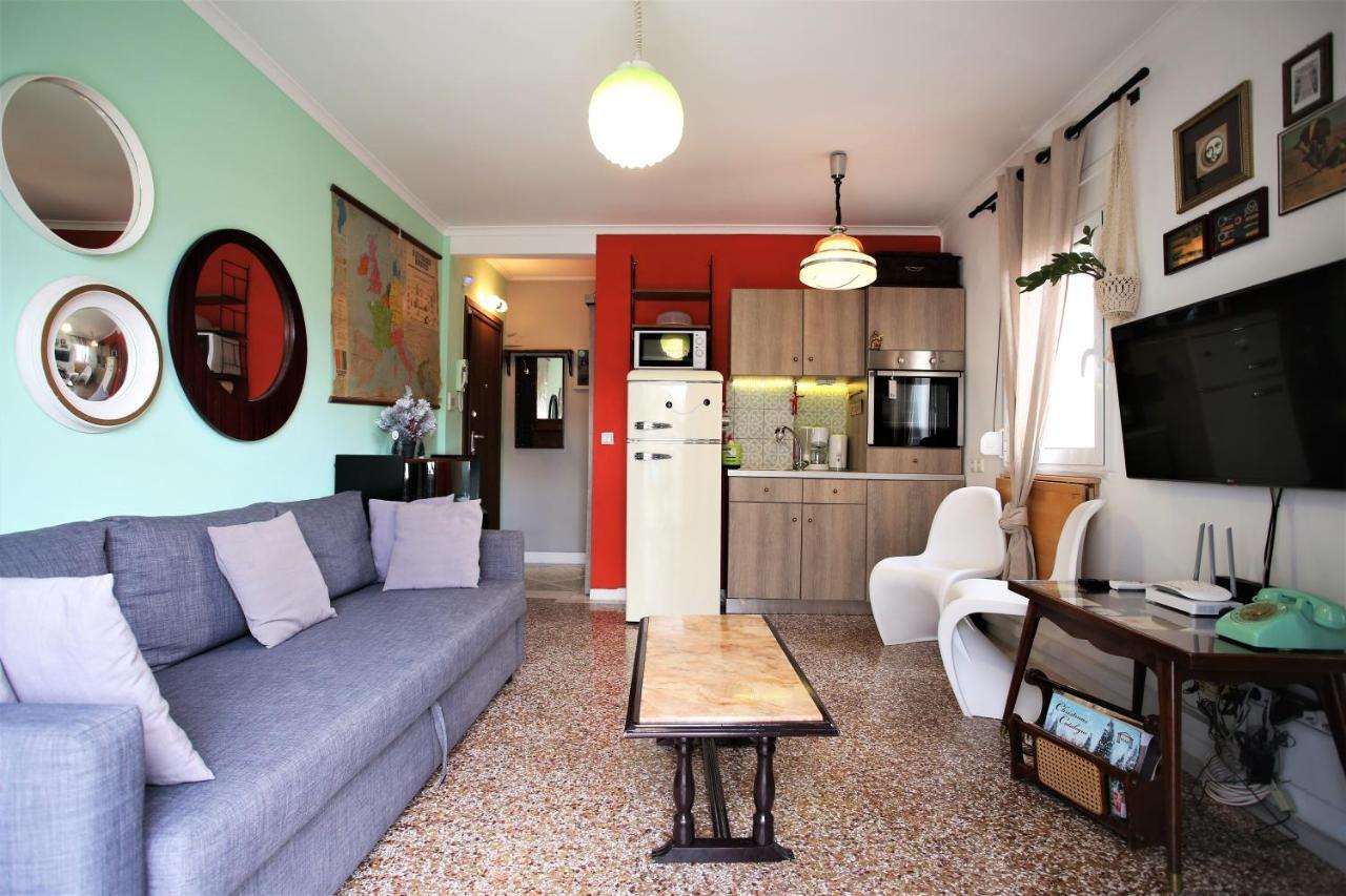 Vintage Apartment Athen Exterior foto
