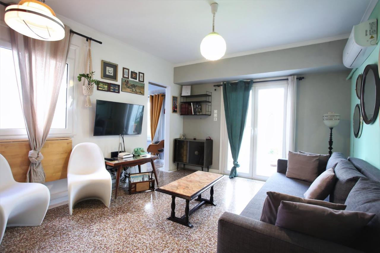 Vintage Apartment Athen Exterior foto