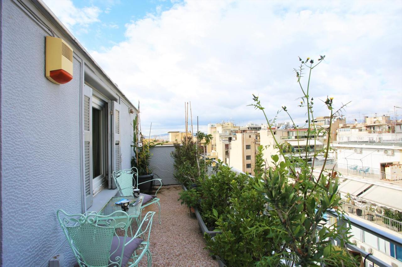 Vintage Apartment Athen Exterior foto